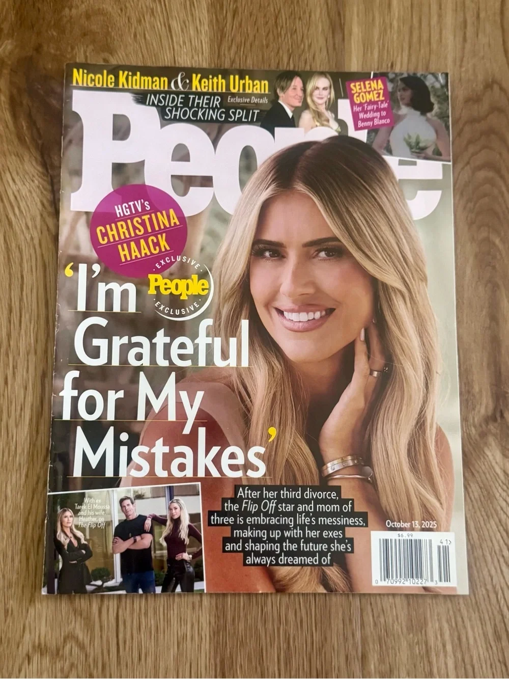 People Magazine October 2025 Christina Haack Cover Nicole Kidman & Selena Gomez